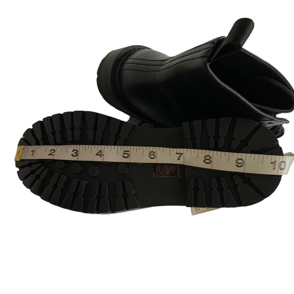 RAID ASOS New In Box Wide Fit Micah lace up flat ankle boots in black Size 5 - Picture 8 of 16